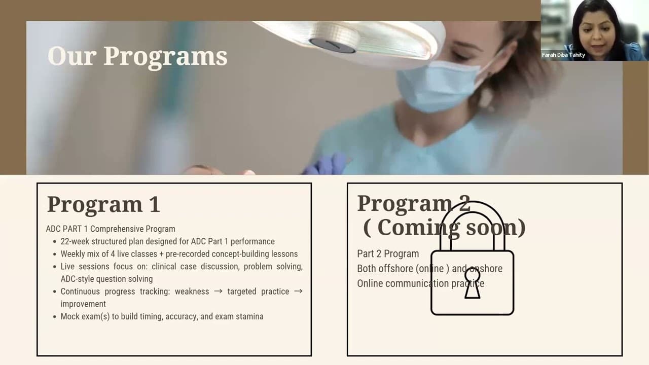 Introduction to ADC Preparation